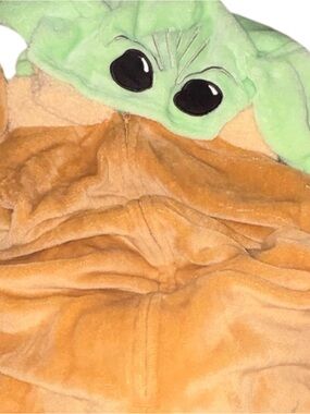 Star Wars Plush Character Hooded Sleepwear - Light Green & Brown